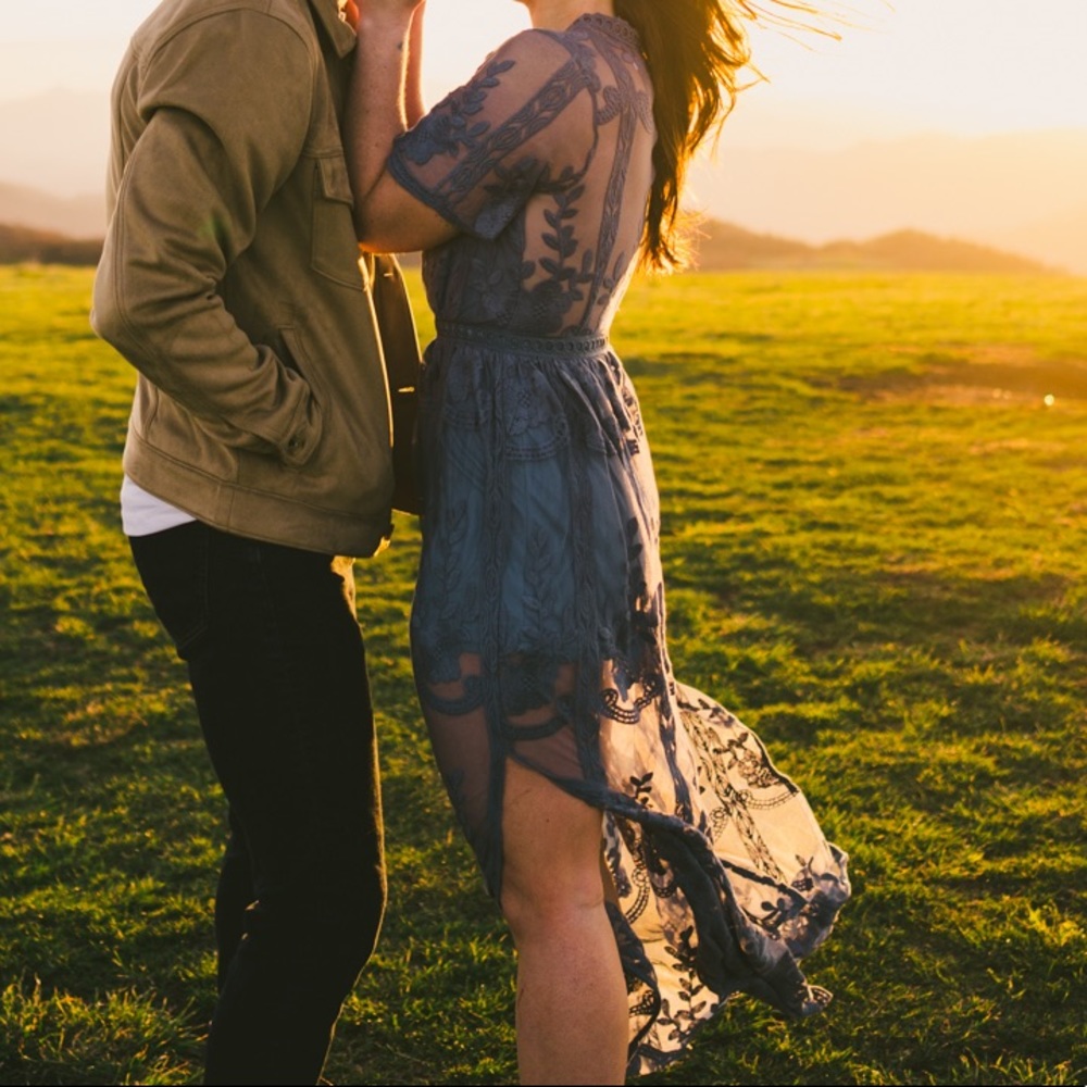 Pink Lilly Lace Crossing Paths Lace Romper